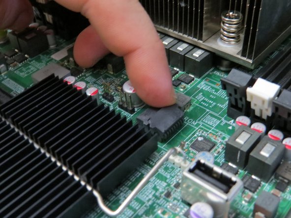 Place the BIOS ROM chip in the BIOS ROM chip socket.