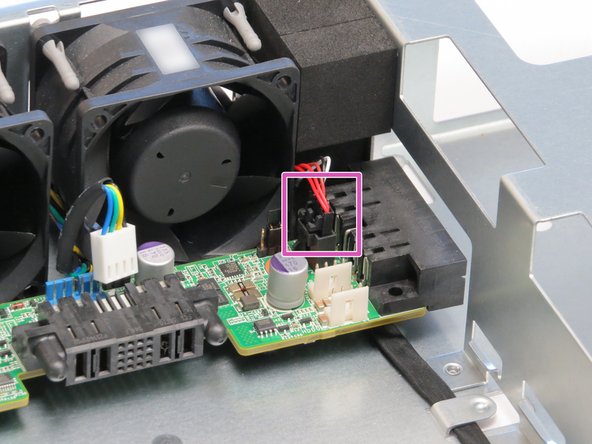 Disconnect the LED cable.