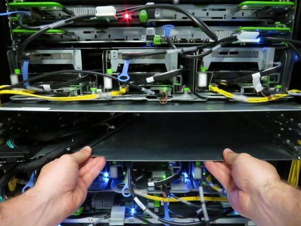 Go to the front of the Open Rack.