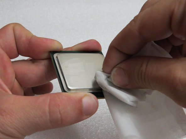 Depending on the speed of the replacement, thermal compound may not need to be removed.