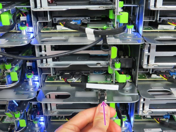 Connect the 10G NIC cable.