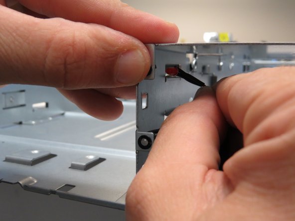 Repeat the same process for the bottom (white) LED.