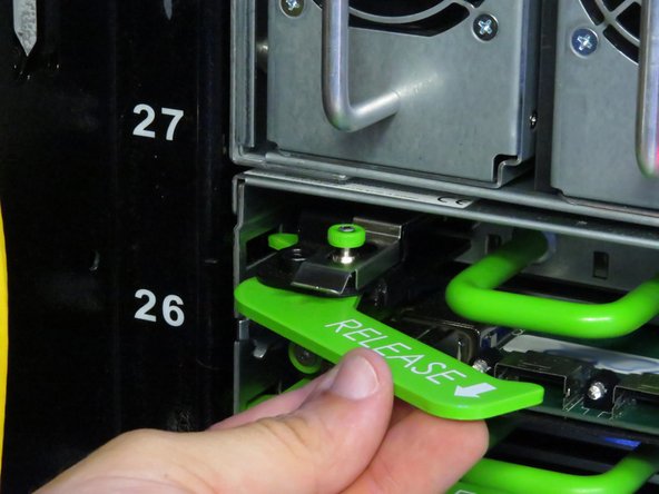 Close (2) Open Vault retention levers.