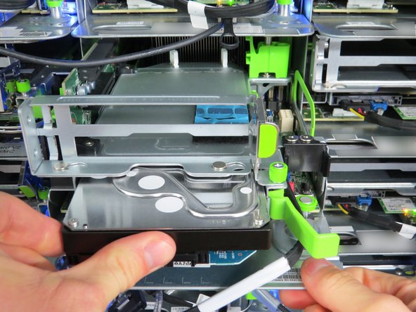 Connect the SATA and Power cables.