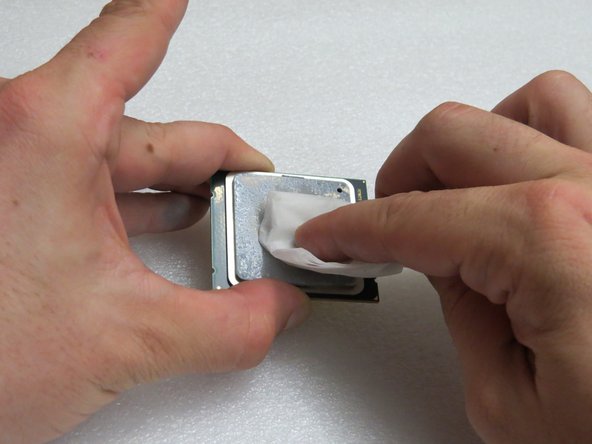 Obtain an isopropyl alcohol cloth.