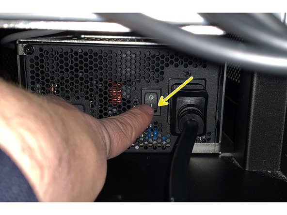The servers should boot.  Indicator lights on each server will demonstrate activity.