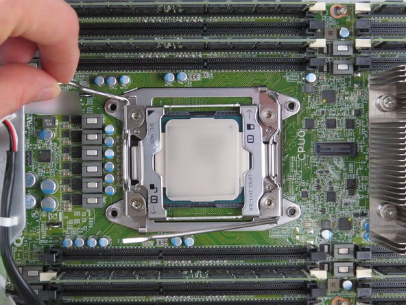 Close both retention levers.