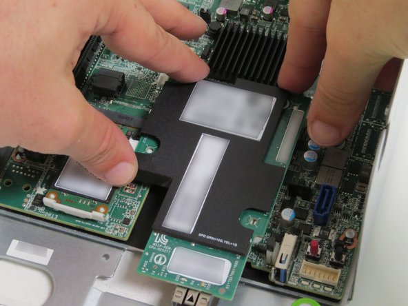 Connect the NIC onto the motherboard.