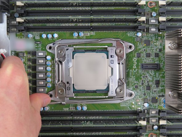 Close the 'lock retention lever first, then the 'unlock' retention lever.