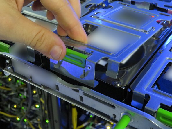 Lift and rotate the gate.