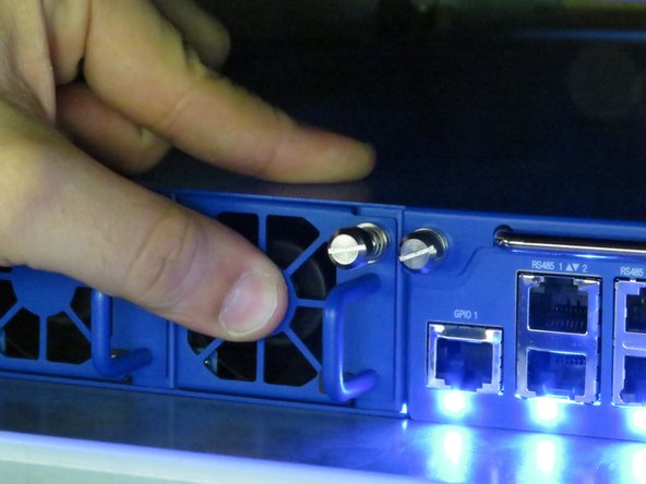 A distinctive 'click' will be heard when the fan has properly connected to the system.