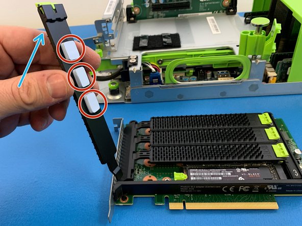 Install previously removed metal cover.