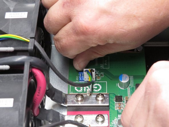 This secures the middle plane board to allow for motherboard serviceability.