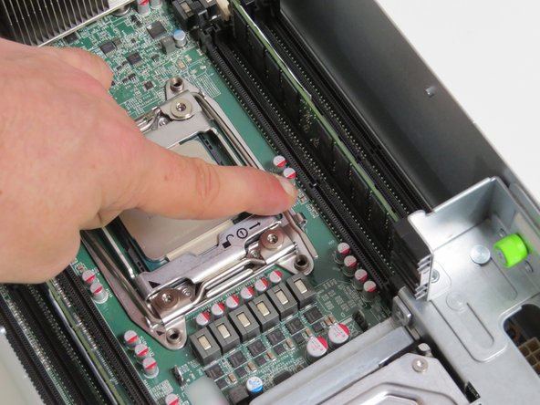 Close both retention levers. Close the 'lock retention lever first, and then the 'unlock' retention lever.