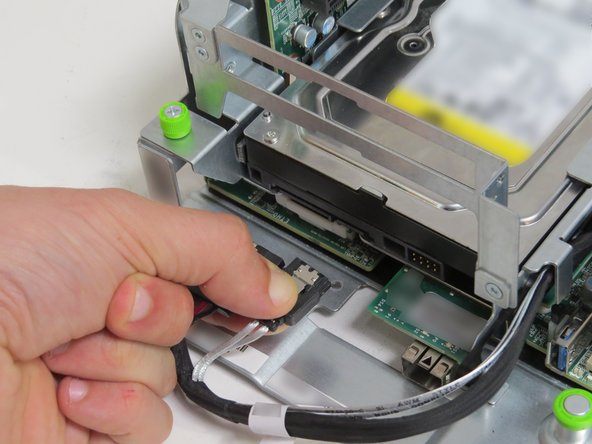 Disconnect the power cable from the HDD.