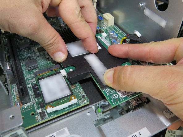 Ensure all (4) have secured the NIC corners.