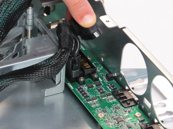 Disconnect the Powerblade cable.