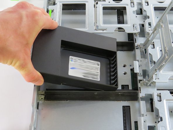 Lower the mated unit into the Open Vault.