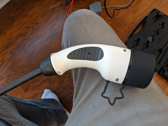 Insert and tighten 16 mm screws in holes marked in RED.