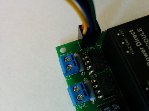 Connect Programmer to OpenEVSE then connect to USB port on PC.