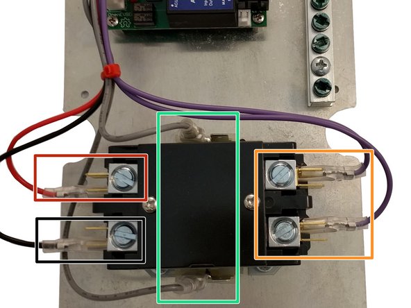 Connect the keyed wiring harnesses to OpenEVSE controller.