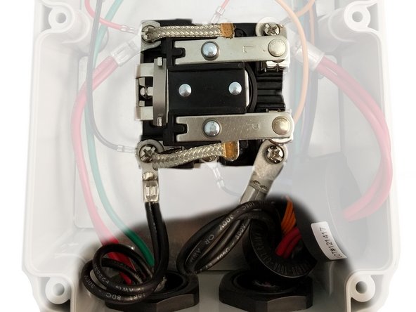 Connect AC Load 2 to the relay top right power terminal