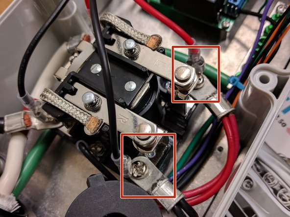 OpenEVSE Ultra Flexible Cable include factory terminated ends with Ring Terminals. Other cables will require 6AWG terminals to be crimped following the recommendations of the terminal supplier.