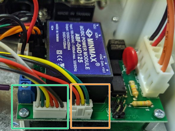 Wire colors may vary.