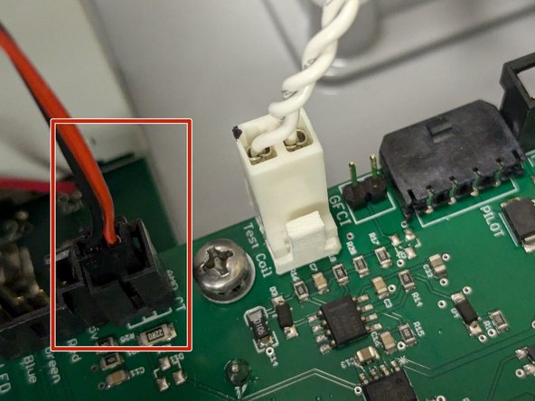 Connect the donut shaped coil WITHOUT the additional wire wrap to the AMP_CT connector.