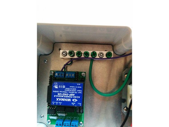 Mount OpenEVSE Plus board with 5/8&quot; screws from the top.