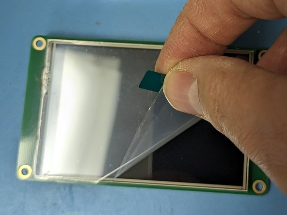 Static sensitive - Lift display by board edges. Do not touch components.