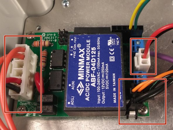 Connect the keyed wiring harnesses to OpenEVSE controller.