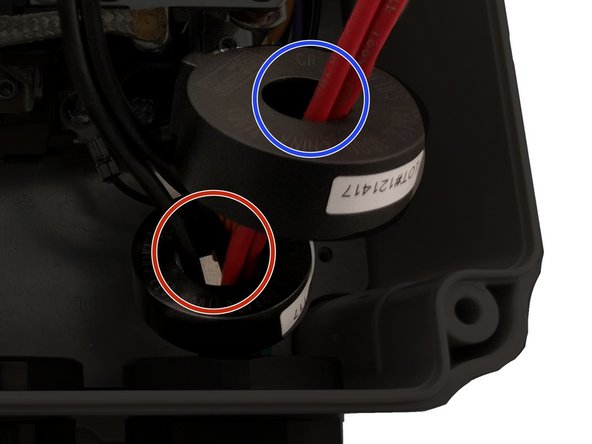 Thread ALL hot and neutral lines through the GFCI coin with the orange self test loop.