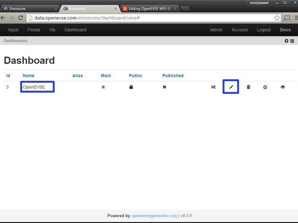 Click on the + icon to create your first Dashboard.