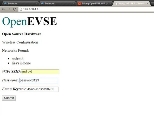 WIth a phone or laptop connect to WiFi network.