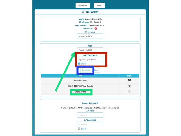 If the Portal does not automatically open, open a web browser enter 192.168.4.1 for the address.