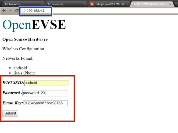 WIth a phone or laptop connect to WiFi network.