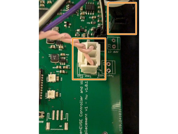 Connect the donut coil WITH the additional wire wrap to the GFCI connector. Connect the wrap to the Test Coil Connector.