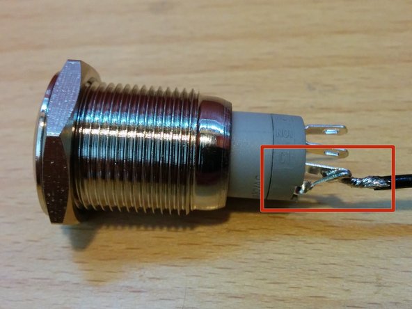 Solder the ground wire to BOTH the negative &quot;-&quot; terminal and the neighboring terminal labeled &quot;C1&quot;.