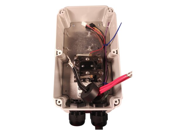 Route the ground, pilot and coil wires low in the enclosure to avoid crossing any high voltage wires or components.
