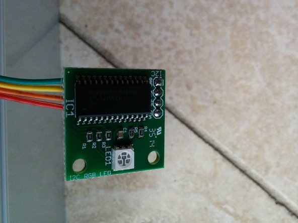 Pin closest to board edge is ground on the OpenEVSE Board. See diagram in Step 3.