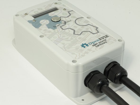 A OpenEVSE programmer can be used to power the controller to adjust contrast. Note there will be errors (this is normal) as not all systems are powered.