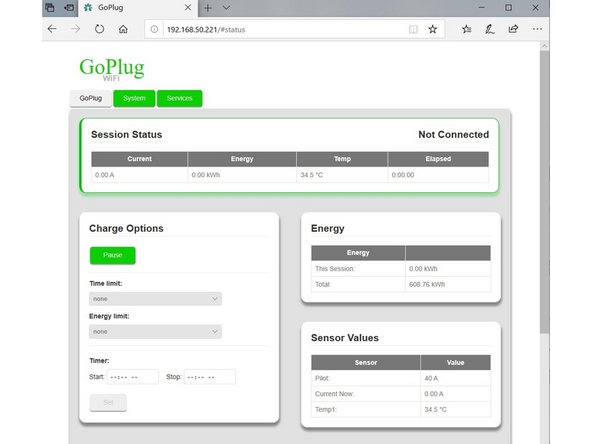 Your station will reboot join your network.