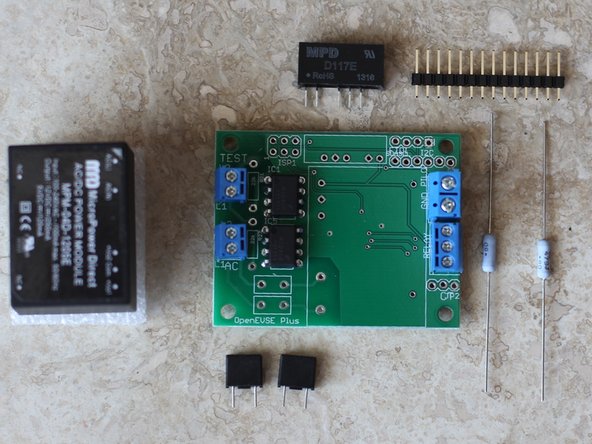 If you ordered the &quot;Quick Kit&quot; you will need to build the Button, GFCI coil, LCD and OpenEVSE PLUS.