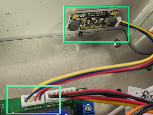 Attach display to lid using 4 coarse threaded screws.
