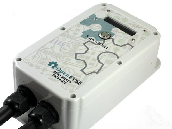 A OpenEVSE programmer can be used to power the controller to adjust contrast. Note there will be errors (this is normal) as not all systems are powered.