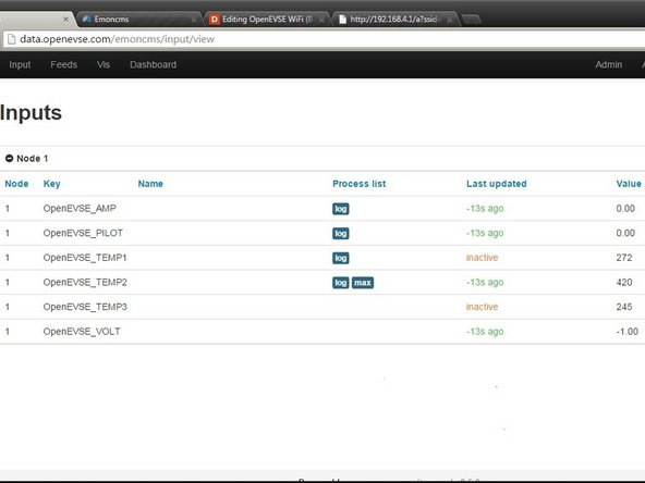 The Wifi Module will now try to connect to your Wifi Network.