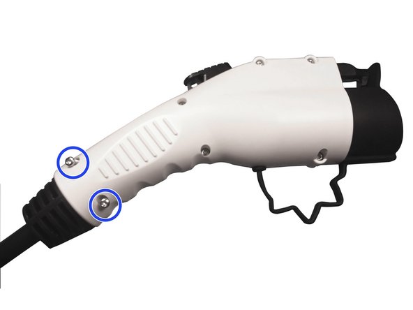 Insert and tighten 16 mm screws in holes marked in RED.