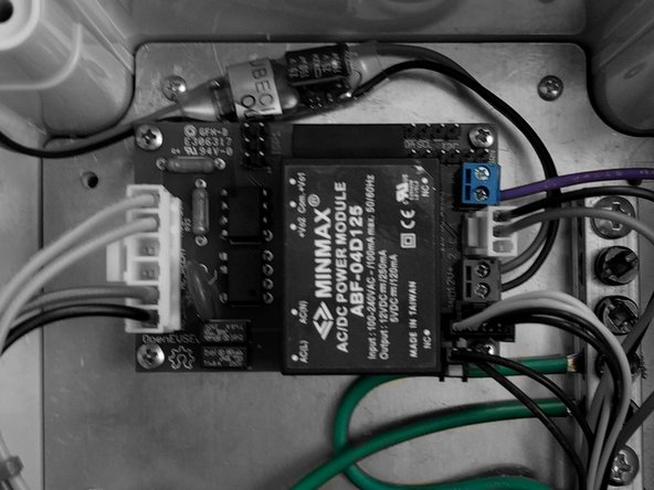 Connect the EV Output Earth Ground to the Ground block.