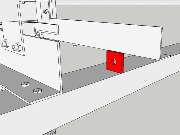 Tack the mount in a few places.